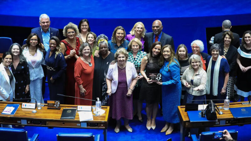 Senado premia 19 mulheres que defendem direitos e igualdade de gênero