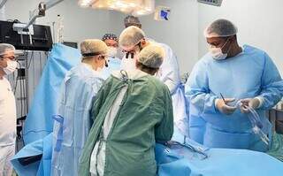 Equipe do Hospital do Pênfigo faz captação de fígado de paciente em Cuiabá
