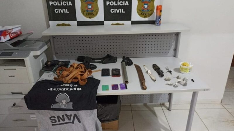 Polícia Civil prende suspeito de tentativa de homicídio e envolvimento com facção criminosa em Rondonópolis