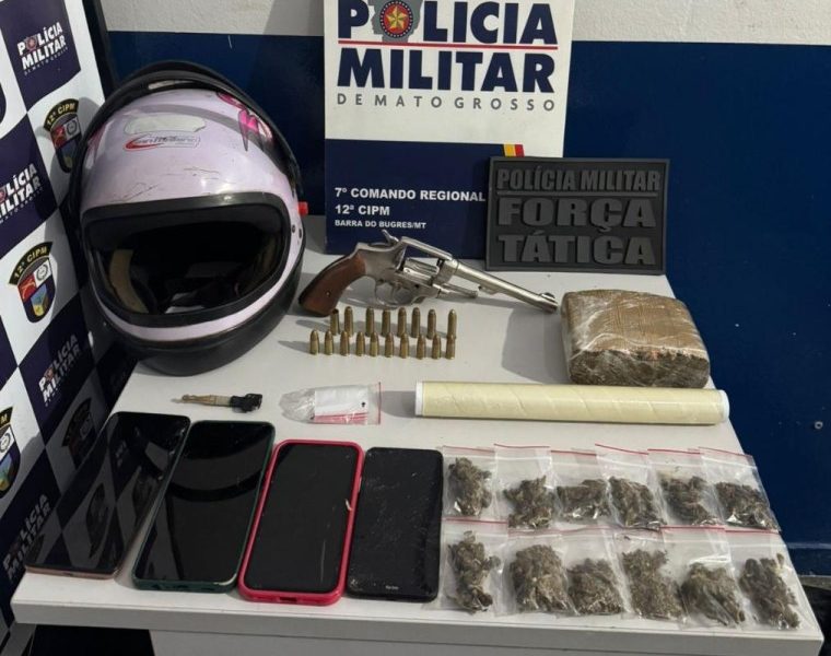 Polícia Militar detém faccionados por homicídio de rival em Barra do Bugres