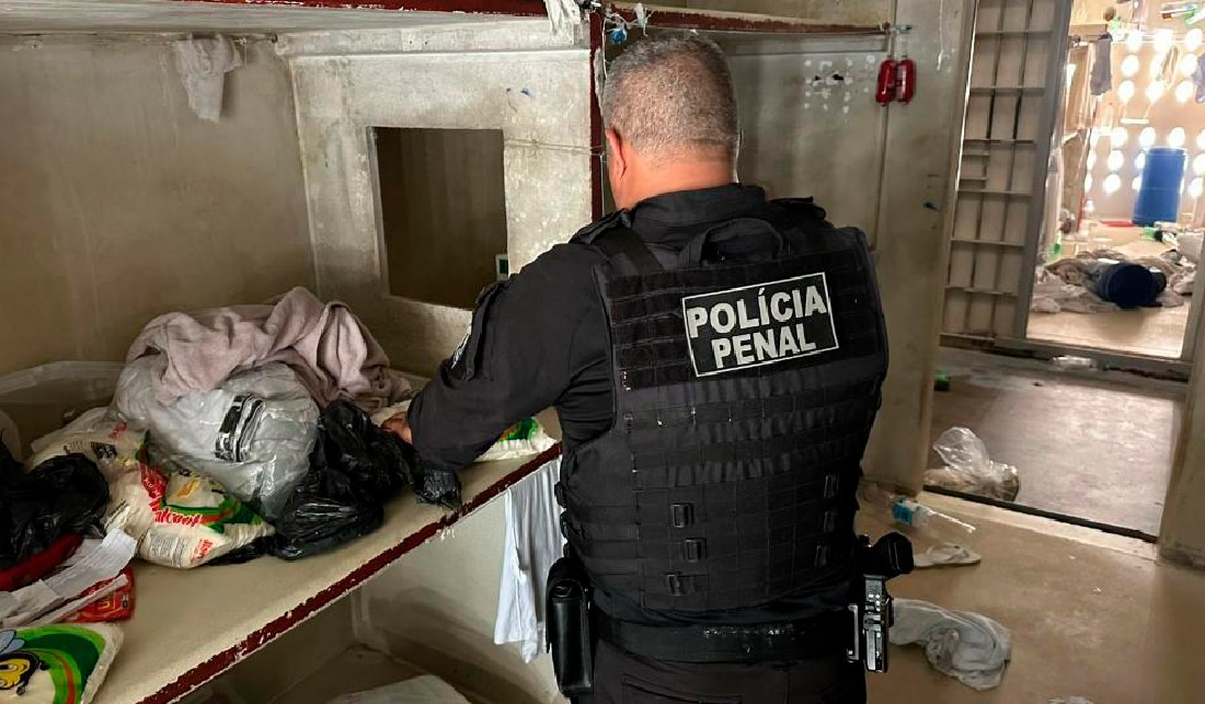 Operação nas unidades prisionais de Mato Grosso apreende em quatro meses 2 mil celulares