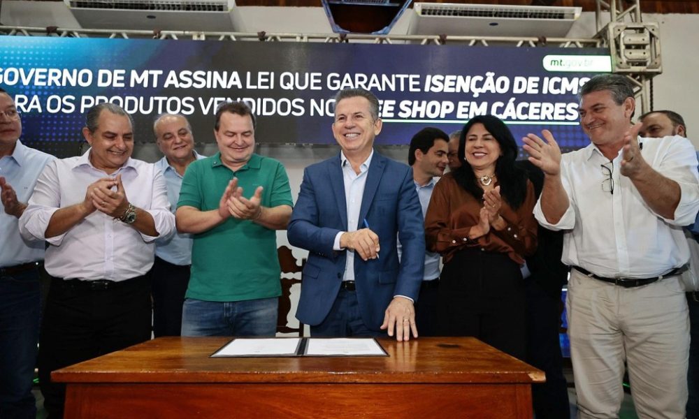 Governador afirma que Free Shop vai dar “impulso novo” para a Região Oeste