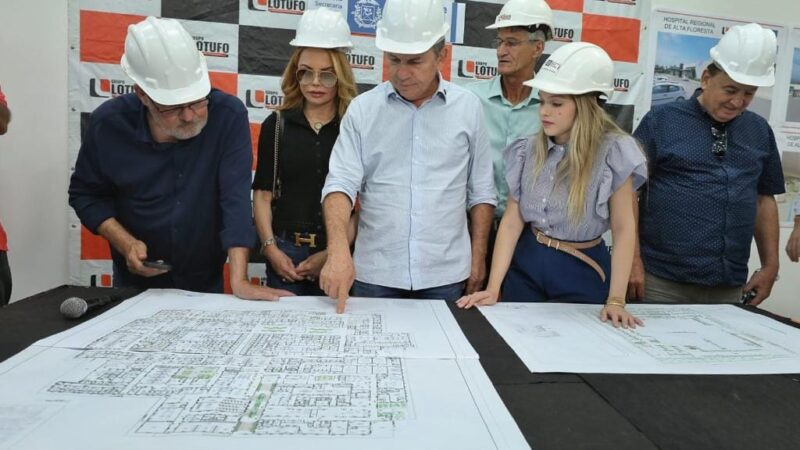 Novo Hospital Regional está 83% concluído e obra é a mais avançada entre regionais de MT