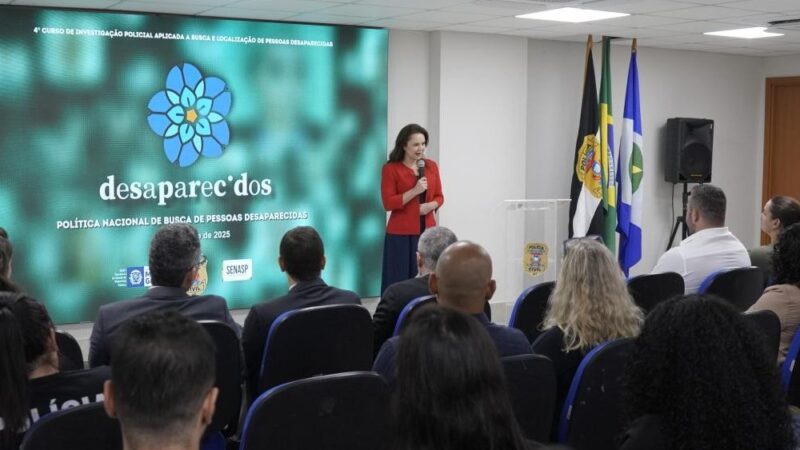 Polícia Civil sedia curso de busca e localização de desaparecidos com participação de policiais de sete estados