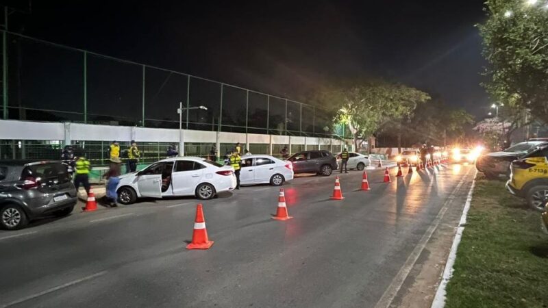 Edições da Operação Lei Seca resultam em 9 prisões e 43 veículos removidos em Cuiabá