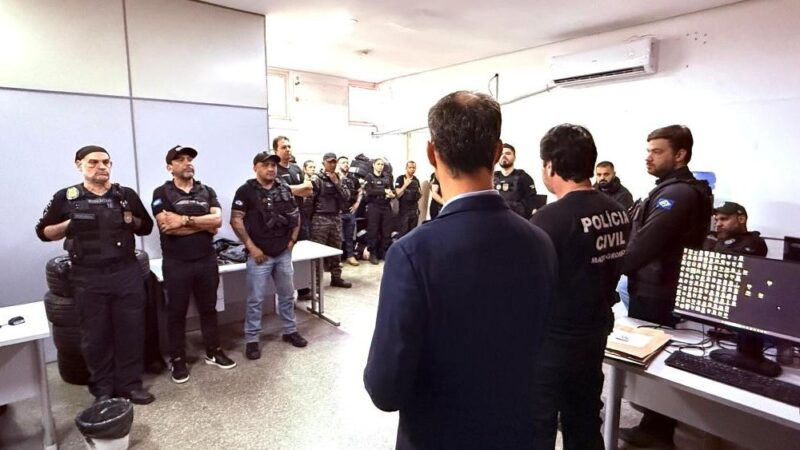 Polícia Civil deflagra operação conjunta para enfrentar crimes e promover inclusão social no centro de Cuiabá