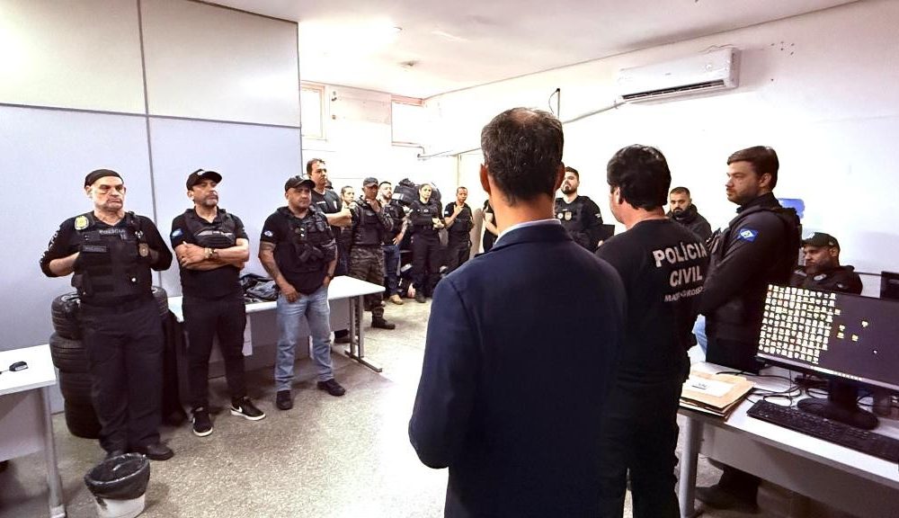 Polícia Civil deflagra operação conjunta para enfrentar crimes e promover inclusão social no centro de Cuiabá
