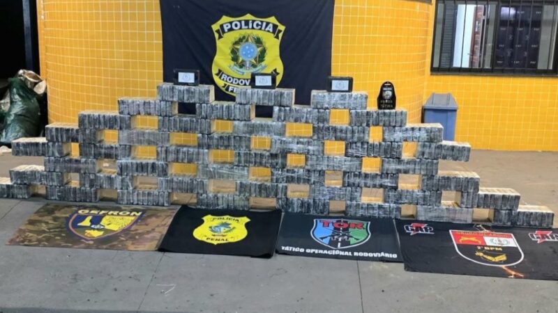 Forças de segurança apreendem 510 quilos de cocaína e causam prejuízo de R$ 15 milhões às facções criminosas
