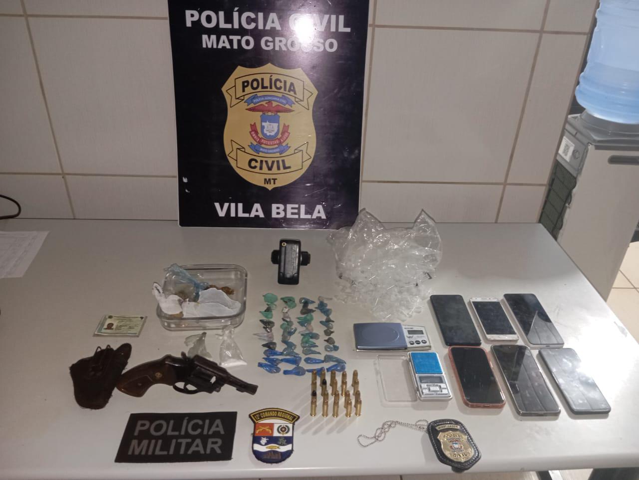 Operação conjunta frustra homicídio e prende faccionados em Vila Bela