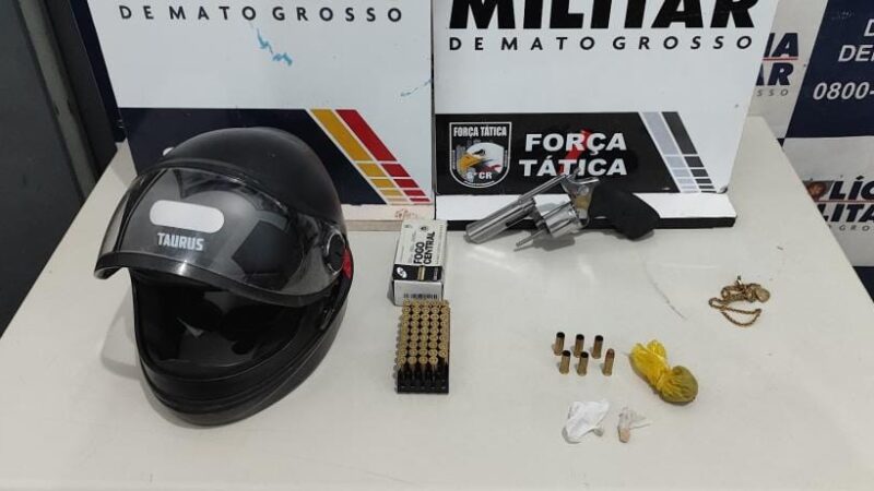 Após execução de mulher, PM persegue faccionados e prende três em Mato Grosso