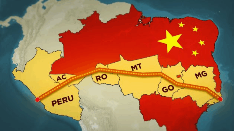 Governo Lula e China dão início a projeto de ferrovia que ligará o Acre ao Peru