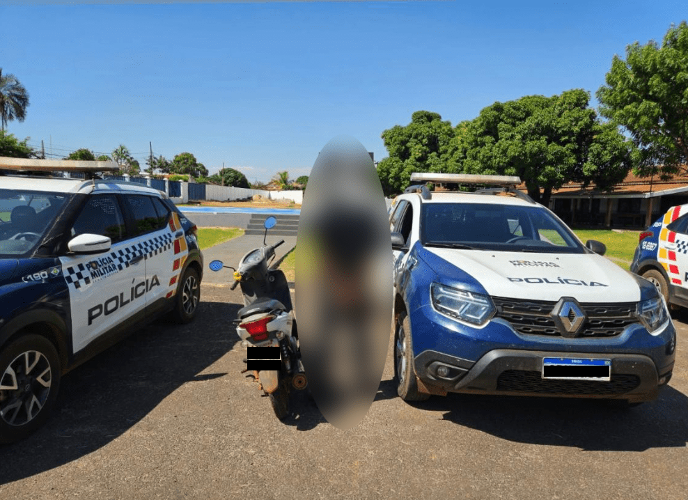 Motocicleta furtada é recuperada e suspeito preso em Pontes e Lacerda