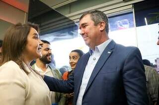 Adriane pede a Riedel que promova Campo Grande em viagem à Ásia