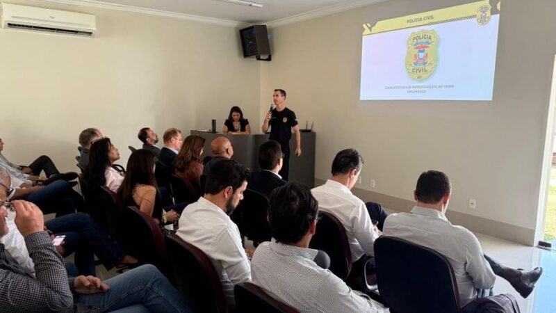 Polícia Civil promove reunião e estabelece metas com foco na redução da criminalidade
