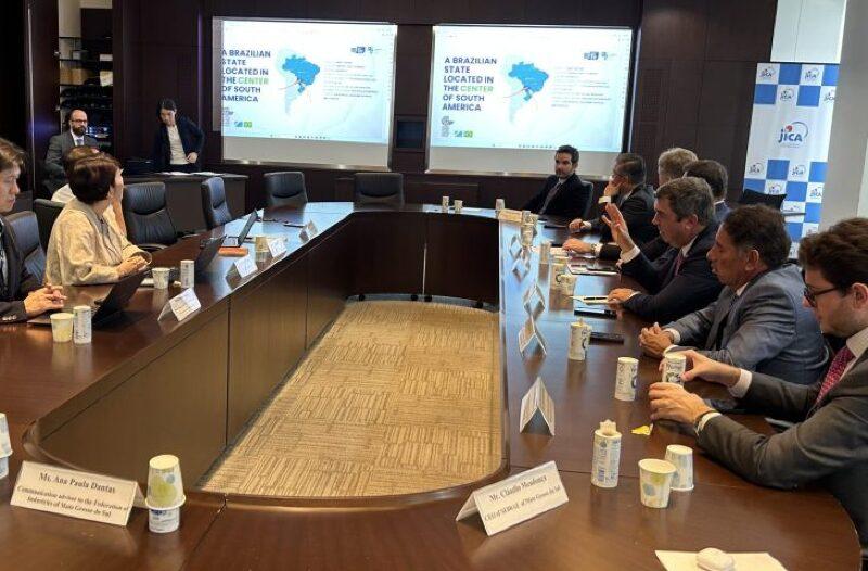 Governador Riedel busca investimentos no Japão com grandes grupos