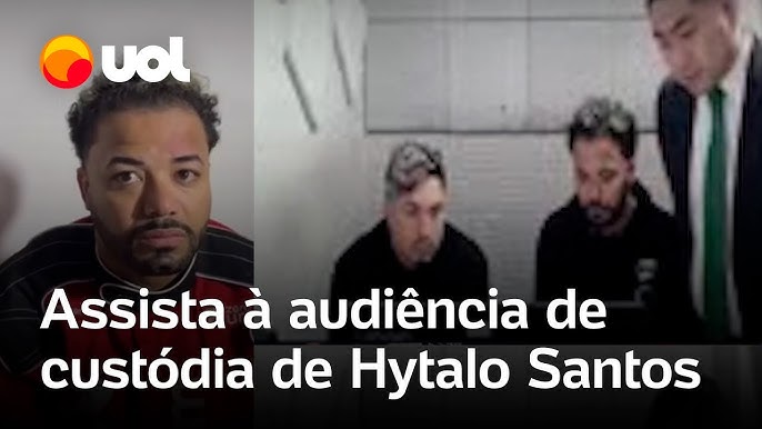 Hytalo Santos diz ‘não entender’ o porquê da prisão durante audiência de custódia ao lado do marido