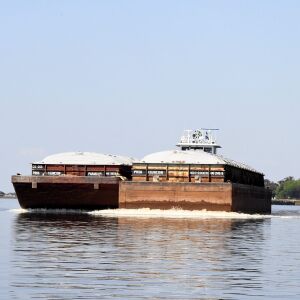 Mesmo sem dragagem, exportações de MS pelo Rio Paraguai dobram