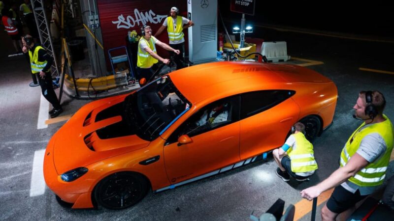 Protótipo elétrico da Mercedes bate 25 recordes em um só teste; conheça