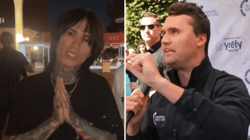 Aluno que esteve em debate com Charlie aceita Jesus: “Ele me levou a Cristo”