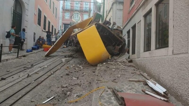 Acidente em Elevador de Lisboa Deixa 16 Mortos e 3 Brasileiros Feridos