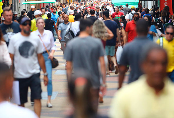 Minas tem população estimada em 21,4 milhões de habitantes em 2025