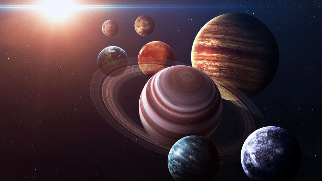 Por que os planetas se movem?