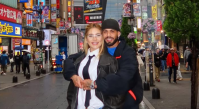 Ana Castela posa ao lado de Leonardo em meio boatos de affair com Zé Felipe