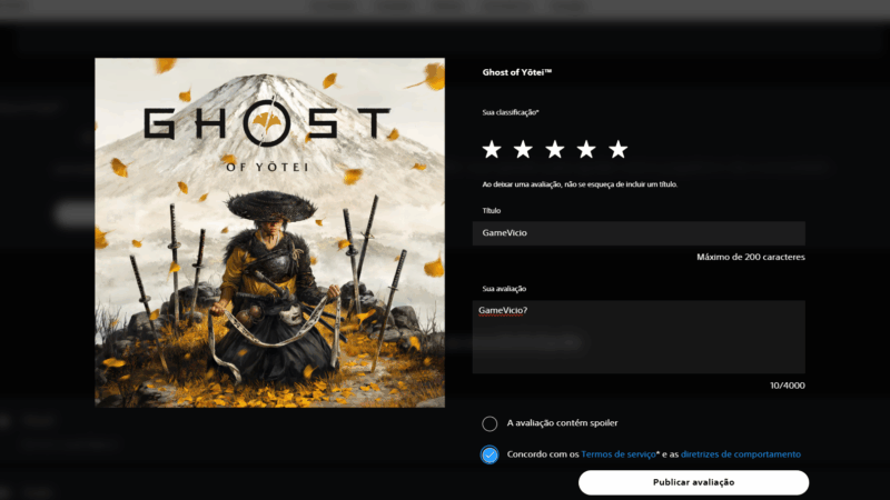 PlayStation Store passa a permitir avaliações detalhadas de jogos pelos jogadores