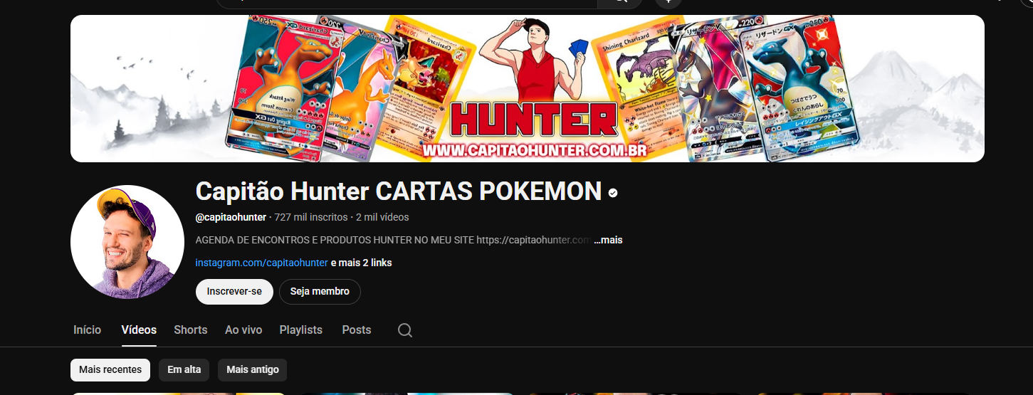 Capitão Hunter, YouTuber de Pokémon, é preso por acusações graves