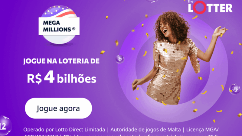 R$ 4 bilhões na Mega Millions: sua chance de mudar o futuro