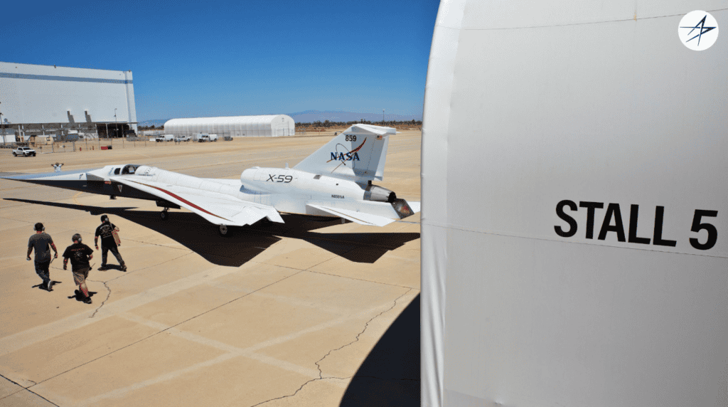 Jato supersônico X-59 da NASA completa primeiro voo histórico nos EUA; veja vídeo