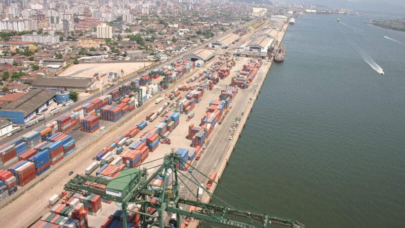 Porto de Santos tem movimentação recorde; complexo soja é destaque