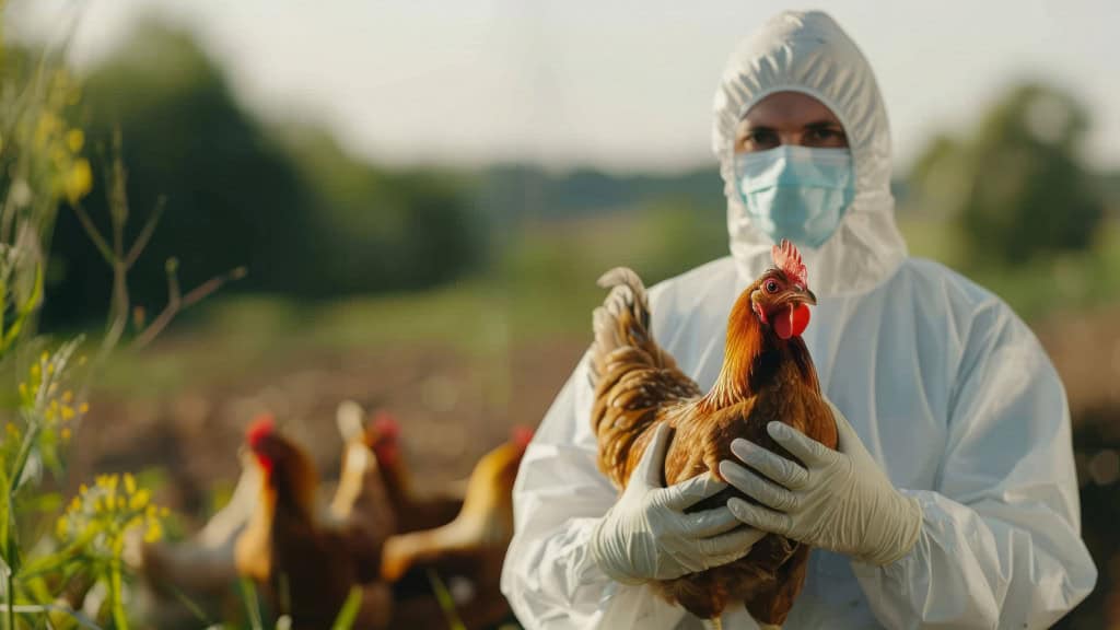 Variante H5N5 da gripe aviária é registrada pela primeira vez em humano nos EUA