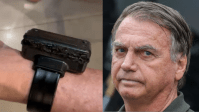 Após Bolsonaro ser visto, PF põe película escura em portas
