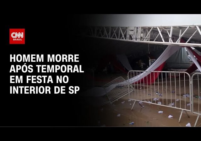Chuvas fortes deixam homem morto e mulher desaparecida no interior de SP