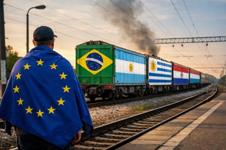 União Europeia perde o trem da história ao travar o acordo com o Mercosul