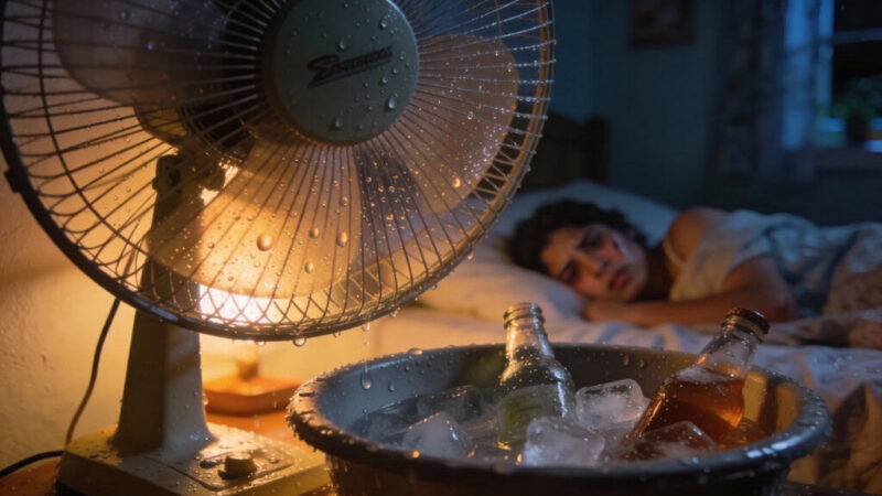 O truque do ventilador e gelo realmente funciona ou é apenas um mito da internet?
