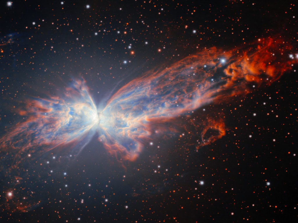 Nebulosa da Borboleta: nova imagem revela detalhes inéditos