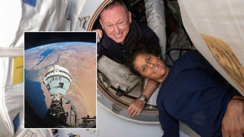 2025: o ano dos astronautas “presos” e resgatados do espaço