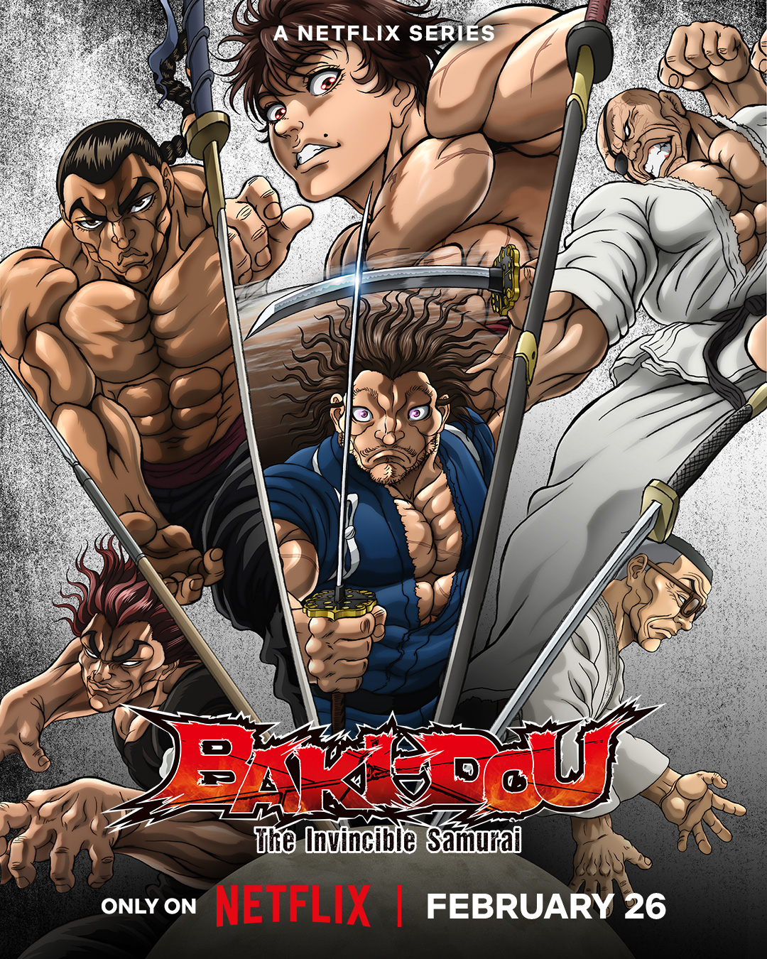 Todos episódios de Baki-Dou chegam à Netflix em fevereiro
