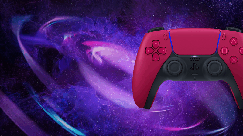 Oferta por tempo limitado: controle DualSense Cosmic Red com preço especial