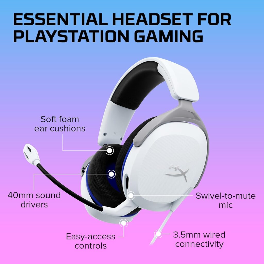 Promoção na Amazon tem Headset HyperX Cloud Stinger 2 Core para PS5 por tempo limitado