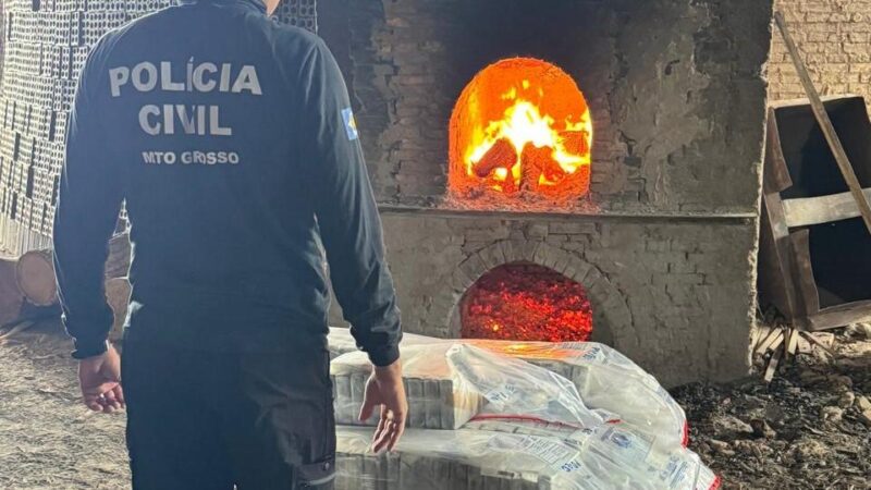 Polícia Civil incinera meia tonelada de drogas apreendidas em Comodoro