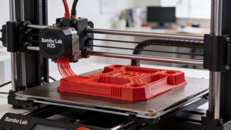 O que uma impressora 3D consegue produzir em cinco dias rodando sem parar