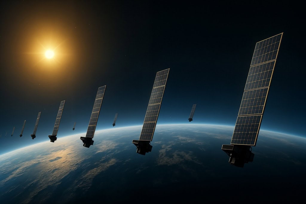 SpaceX vai mover mais de 4 mil satélites de lugar