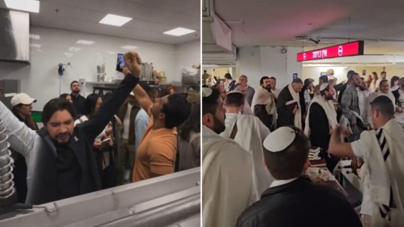 Cristãos e judeus oram nos bunkers de Israel, em meio aos ataques contra o Irã