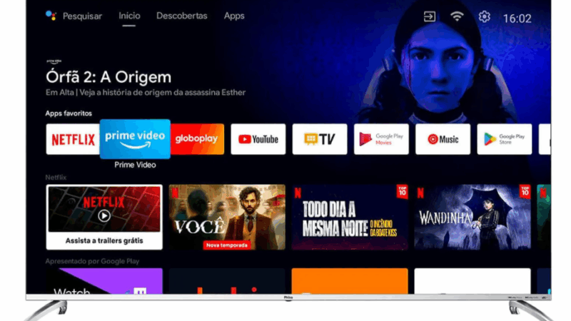 Smart TV 58” Philco 4K com tela gigante entra em oferta por tempo limitado na Amazon