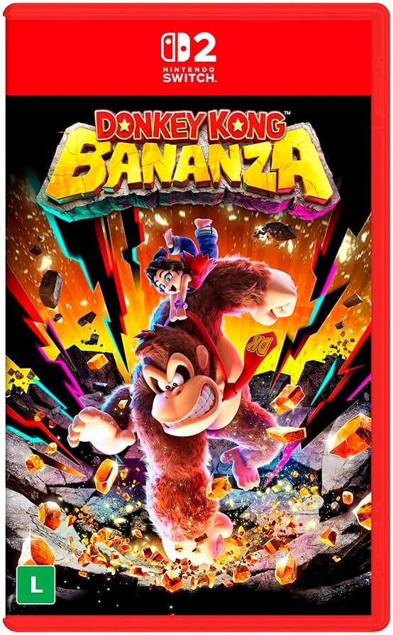 Oferta por tempo limitado: Donkey Kong Bananza para Switch 2 com desconto especial na Amazon