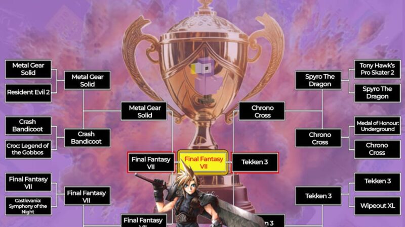 Final Fantasy VII é eleito o melhor jogo de todos os tempos do PS1