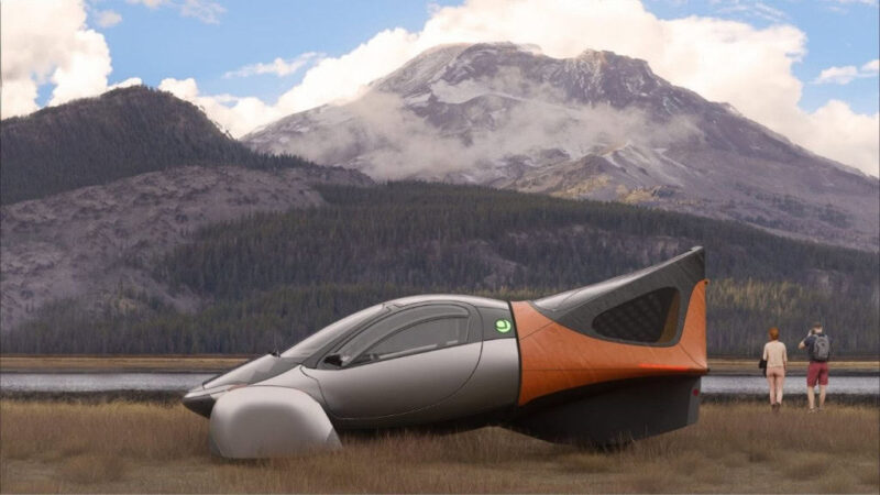 O carro solar que promete rodar até 1600 km sem precisar parar em um posto de recarga